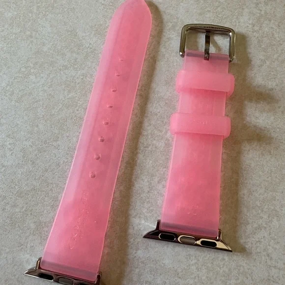 ANOTHER MARKDOWN Coach Jelly Apple Watch Strap - fits 38 Mm, 40 Mm and 41 Mm - Picture 3 of 3